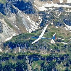 Flugwegposition um 13:16:15: Aufgenommen in der Nähe von Gemeinde Untertauern, Österreich in 2749 Meter